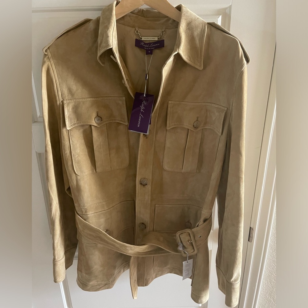 Ralph Lauren Suede Jacket